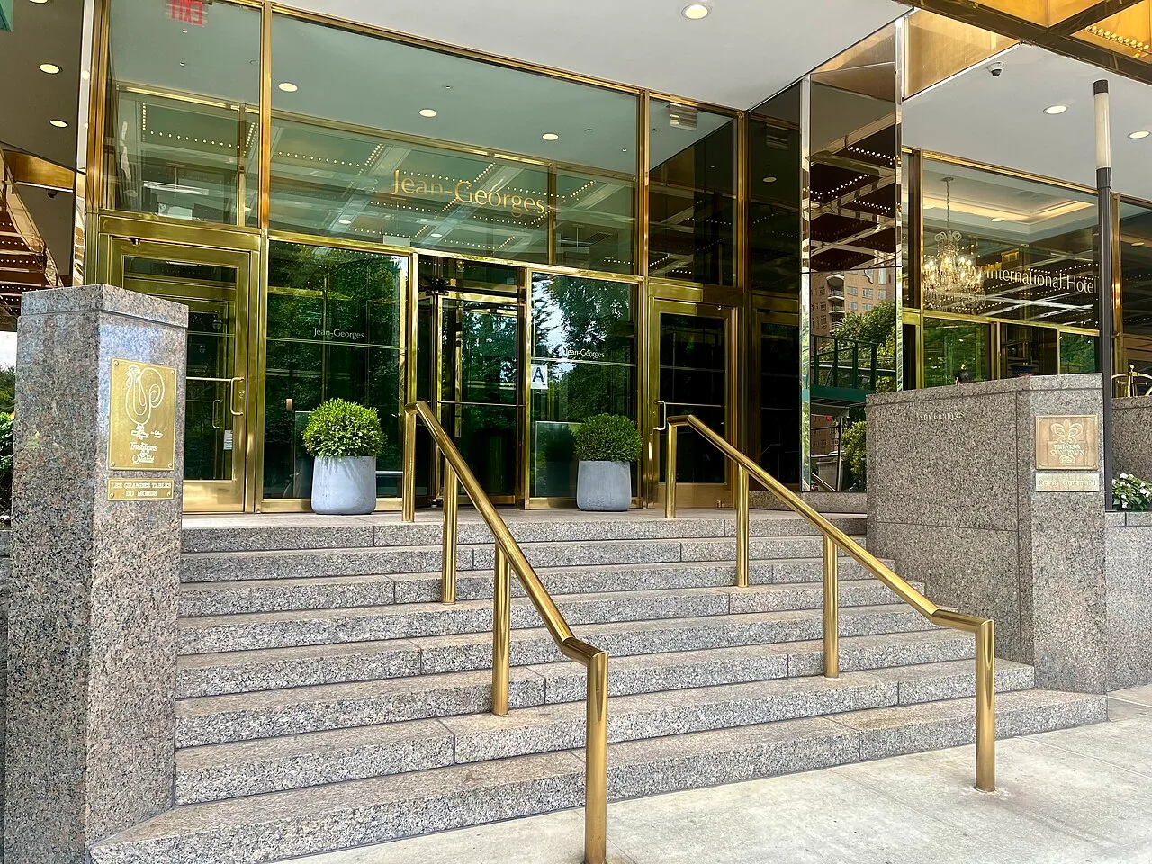 Jean-Georges restaurant at 1 Central Park West, New York