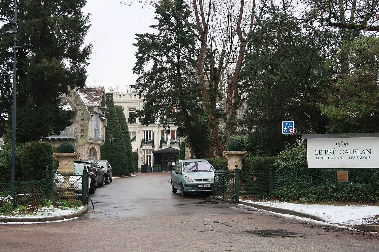 Le Pré Catelan pavilion in the Bois de Boulogne, Paris