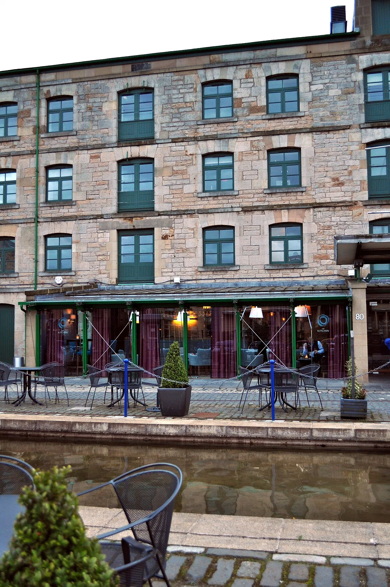 The Kitchin restaurant on Commercial Quay, Leith, Edinburgh