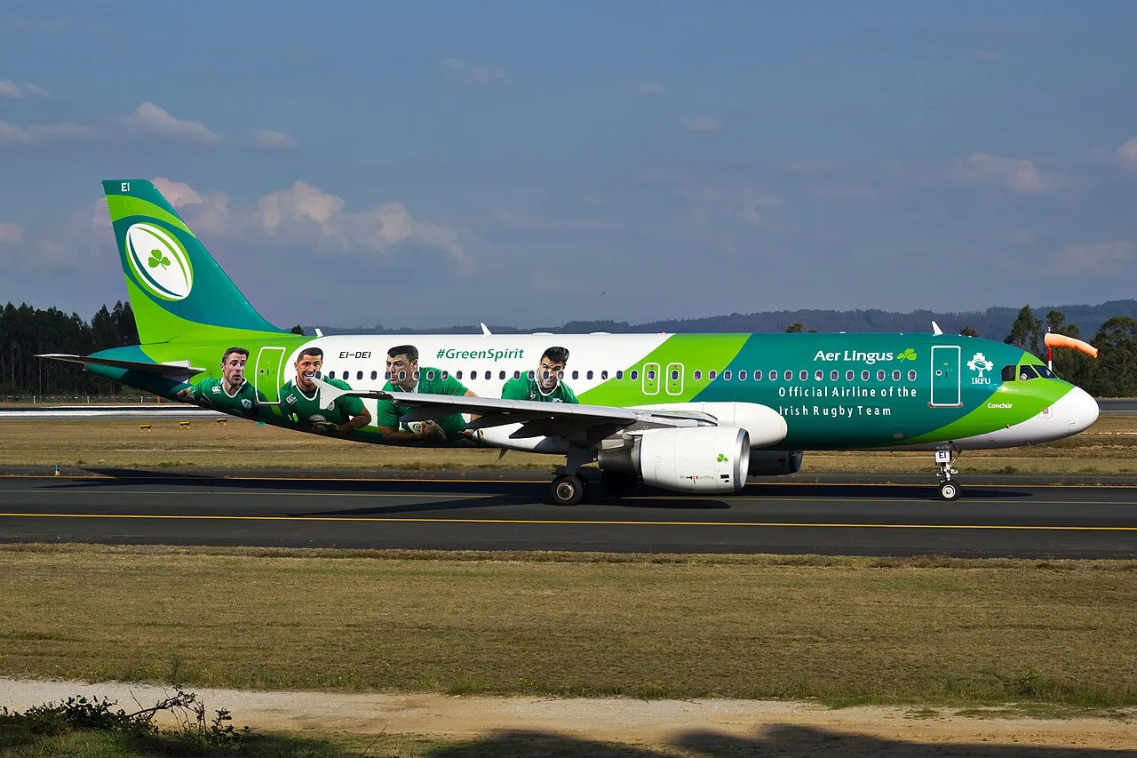 Aer Lingus Airbus A320 aircraft.