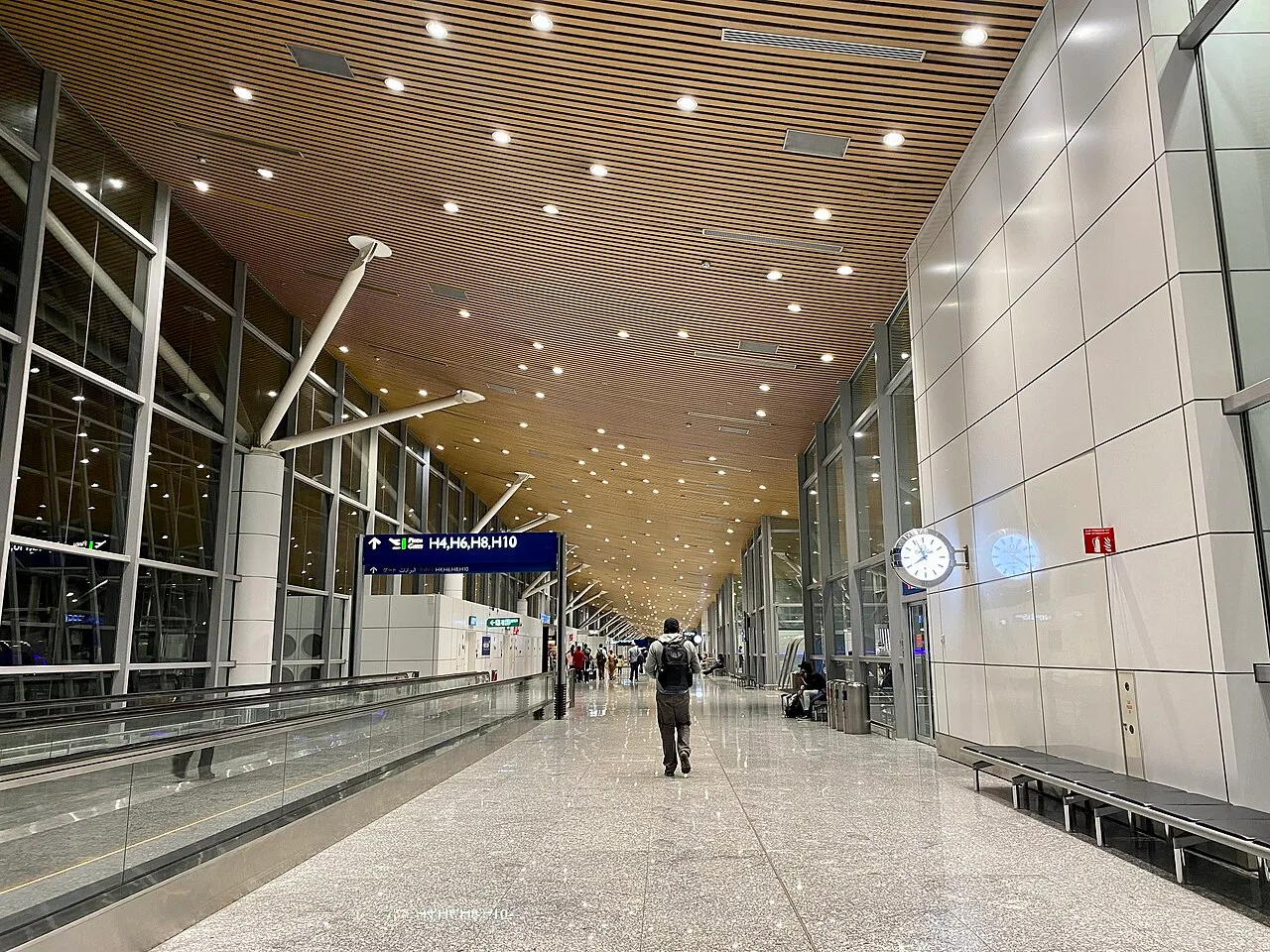 Kuala Lumpur International Airport main terminal — Malaysia Airlines hub.