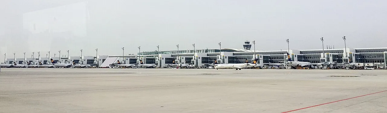 Munich Airport Terminal 2 — Lufthansa Star Alliance hub.