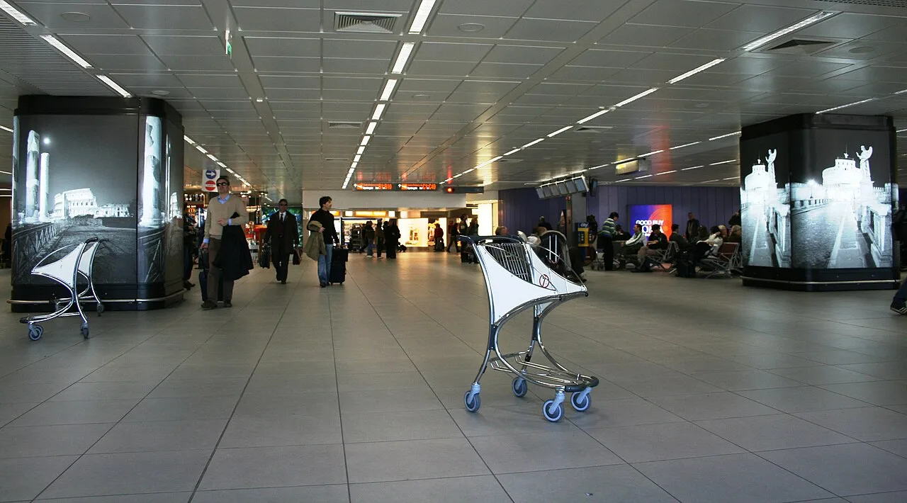 Rome Fiumicino — UK gateway to Italy.