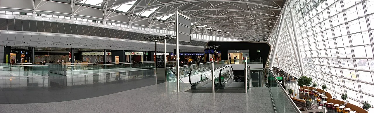 Airside Center at Zurich Airport — SWISS Star Alliance hub.