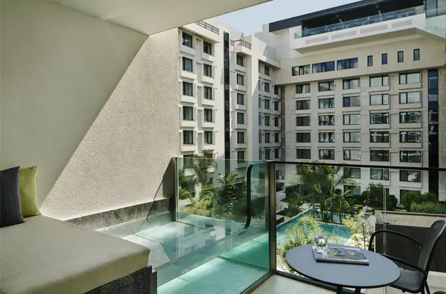 Grand Hyatt Athens, Athens — exterior and approach