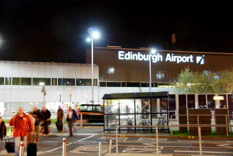Edinburgh Airport — Scotland's primary international gateway.